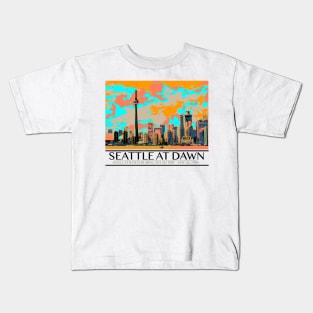 Seattle at dawn? Kids T-Shirt